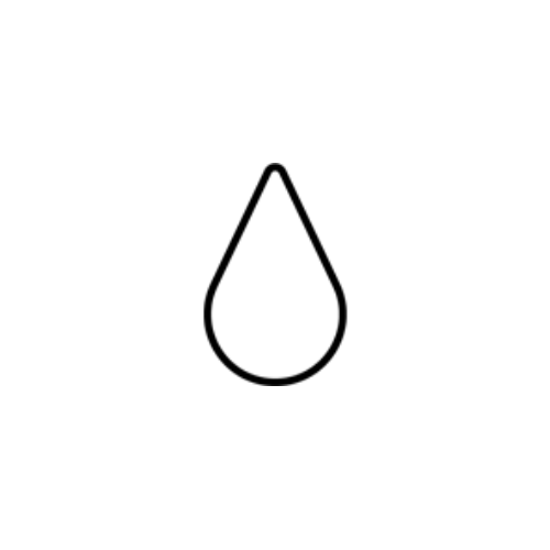 Icon of a water droplet symbolizing JordiLight’s IP68 waterproof rating, ensuring functionality down to 10 meters in water, perfect for all-weather reliability.