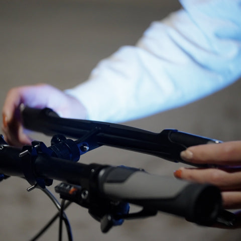 JordiLight Handlebar Attachment Kit: Secure Flashlight Mount for Bikes & Motorcycles