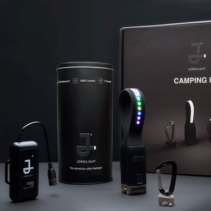 Unboxing video of JordiLight Camping Flashlight Kit